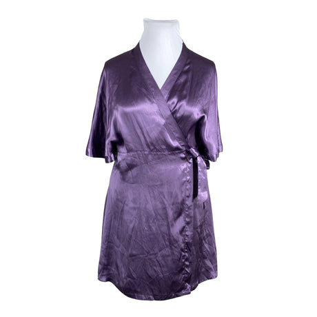 Unisex Stockmann Silk - Dressing gown, size 42 - Violet ()