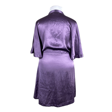 Unisex Stockmann Silk - Dressing gown, size 42 - Violet (2)