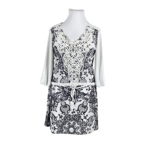 Unisex Desigual - Schiffon dress, size 44 - White (1)