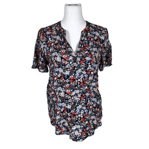 Unisex Esprit - Short-sleeved blouse, size 40 - Blue (1)