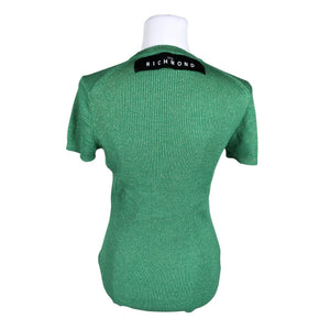 Unisex John Richmond - T-shirt, size 38 - Green (2)
