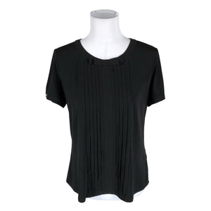 Unisex Karl Lagerfeld - Short-sleeved blouse, size 38 - Black (1)