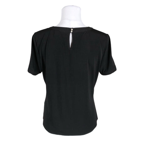 Unisex Karl Lagerfeld - Short-sleeved blouse, size 38 - Black (2)