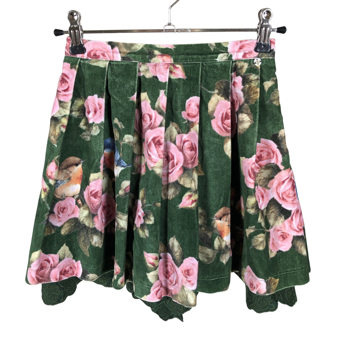 Unisex Monnalisa - Fabric skirt, size 122 - 128 - Green (1)