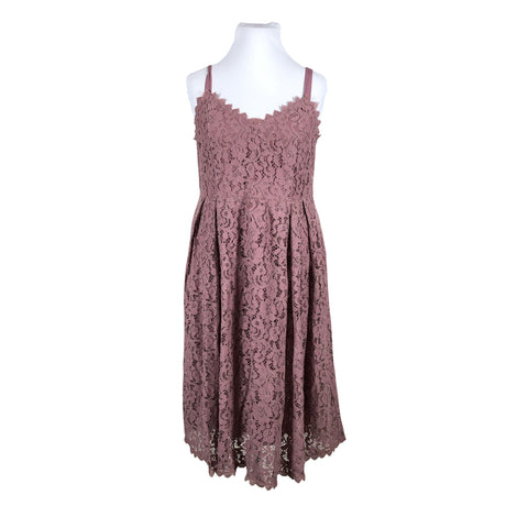 Unisex Zizzi - Party dress, size 42 - Light pink ()