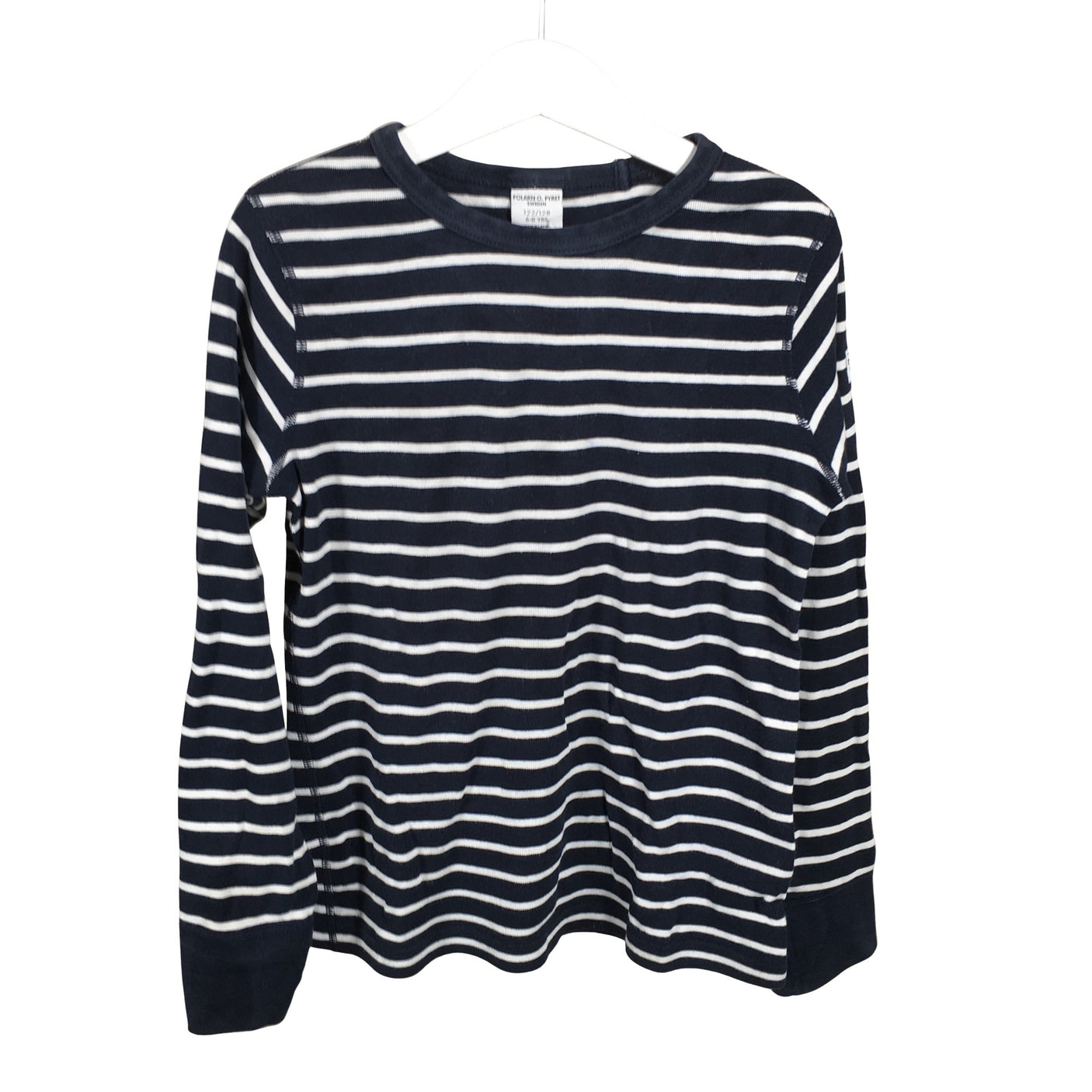 Unisex Polarn O. Pyret - Tricot shirt, size 122 - 128 - Blue (1)