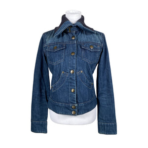Unisex Sisley - Denim jacket, size 38 - Blue (1)