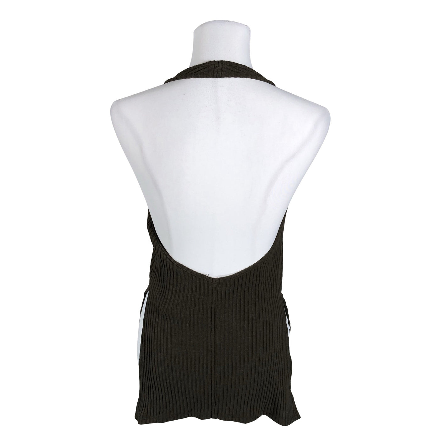 Unisex Joah Brown - Tricot tank top, size 40 - Brown (3)