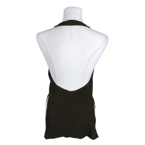 Unisex Joah Brown - Tricot tank top, size 40 - Brown (3)