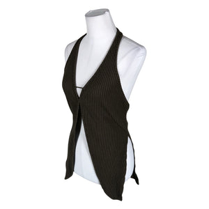 Unisex Joah Brown - Tricot tank top, size 40 - Brown (2)