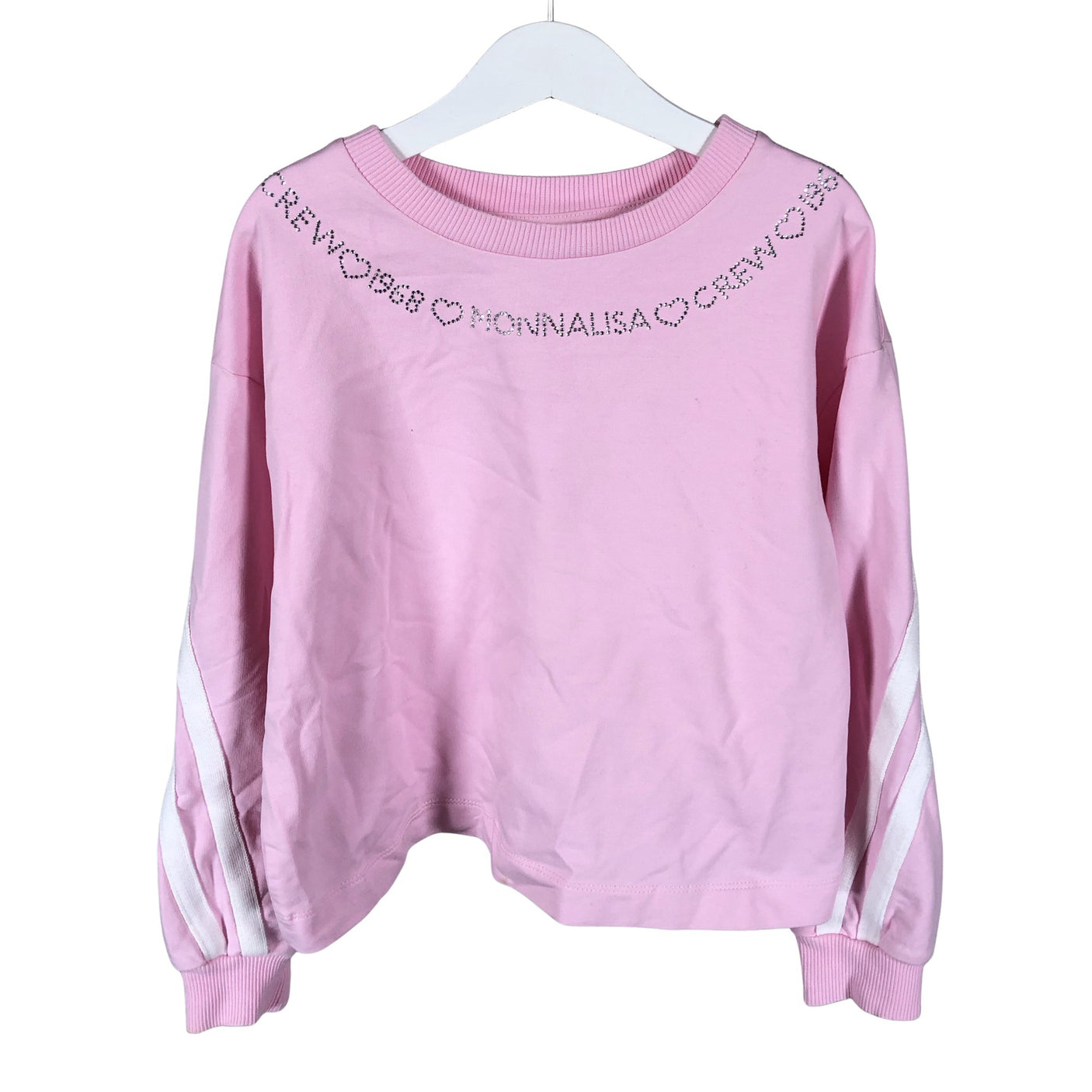 Unisex Monnalisa - Sweatshirt, size 128 - 134 - Light pink (1)