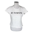 Unisex Elisabetta Franchi - T-shirt, size 36 - White ()