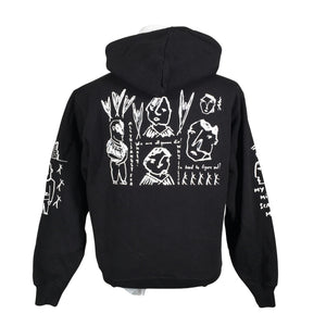 Unisex Polar skate co. - Hoodie, size XS - Black (4)