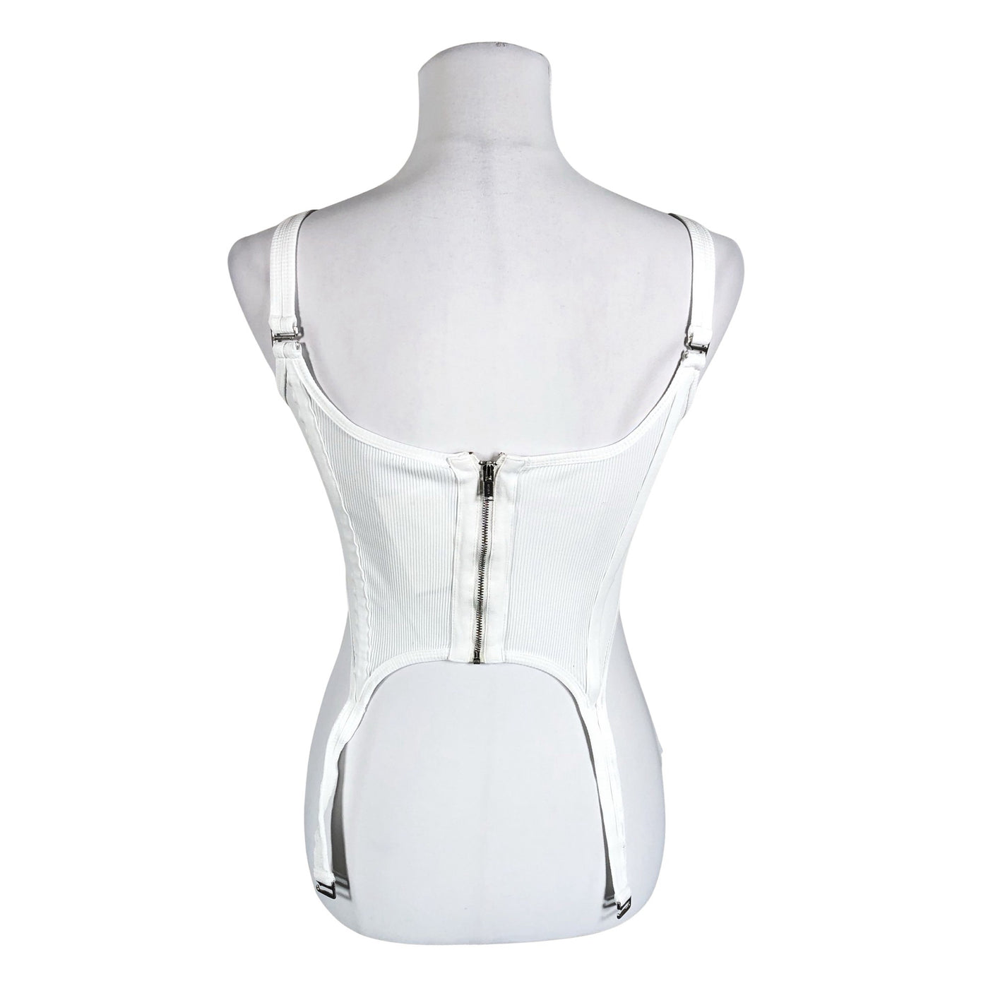 Unisex Dion Lee - Tricot tank top, size 36 - White (2)