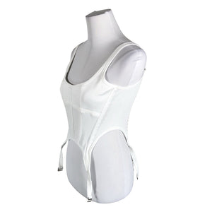 Unisex Dion Lee - Tricot tank top, size 36 - White (3)