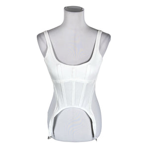 Unisex Dion Lee - Tricot tank top, size 36 - White (1)