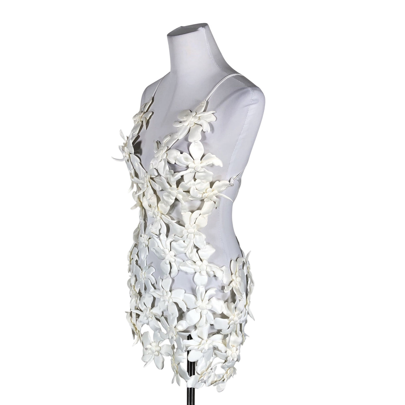 Unisex Innovare Denim - Party dress, size 38 - White (3)