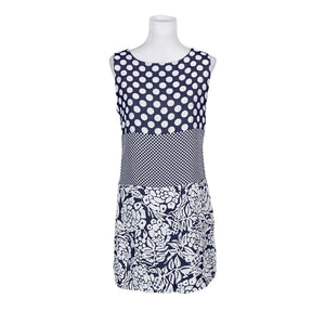 Unisex Desigual - Schiffon dress, size 40 - Blue (1)