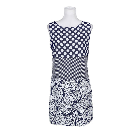Unisex Desigual - Schiffon dress, size 40 - Blue ()