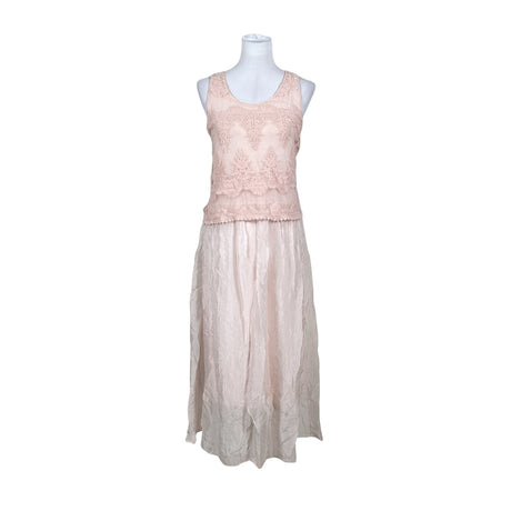 Unisex Bohemiana - Party dress, size 38 - Light pink ()