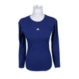 Unisex Adidas - Sports shirt, long sleeve, size 38 - Blue ()