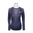 Unisex Odlo - Sports shirt, long sleeve, size 36 - Blue ()