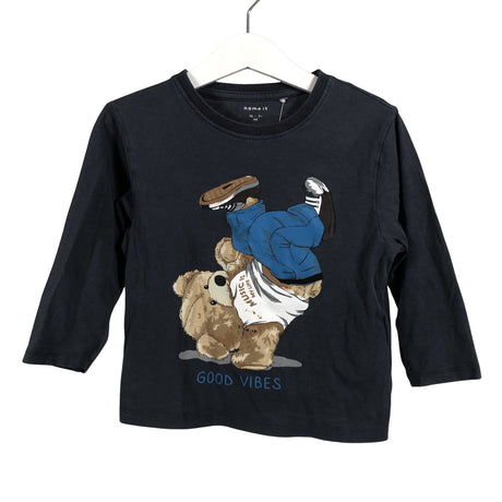 Unisex Name It - Tricot shirt, size 86 - 92 - Blue ()