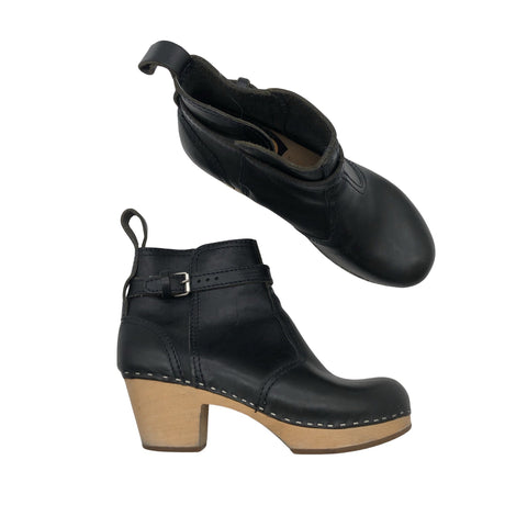 Unisex Swedish Hasbeens - Ankle boots, size 36 - Black ()