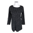 Unisex Nanso - Tricot tunic, size 36 - Black ()