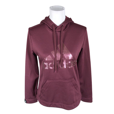 Unisex Adidas - Hoodie, size 34 - Wine red ()