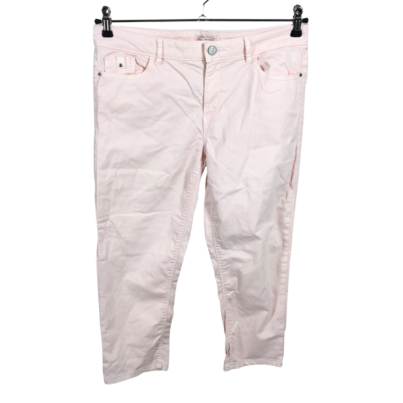 Unisex Esprit - Capri jeans, size 40 - Light pink (1)