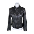 Unisex Saki - Leather jacket, size 38 - Black ()