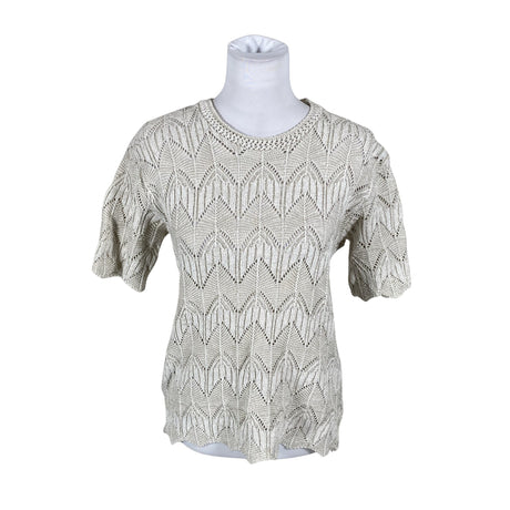 Unisex Handmade - Sweater, size 38 - Beige ()