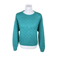 Unisex Handmade - Sweater, size 38 - Turquoise ()