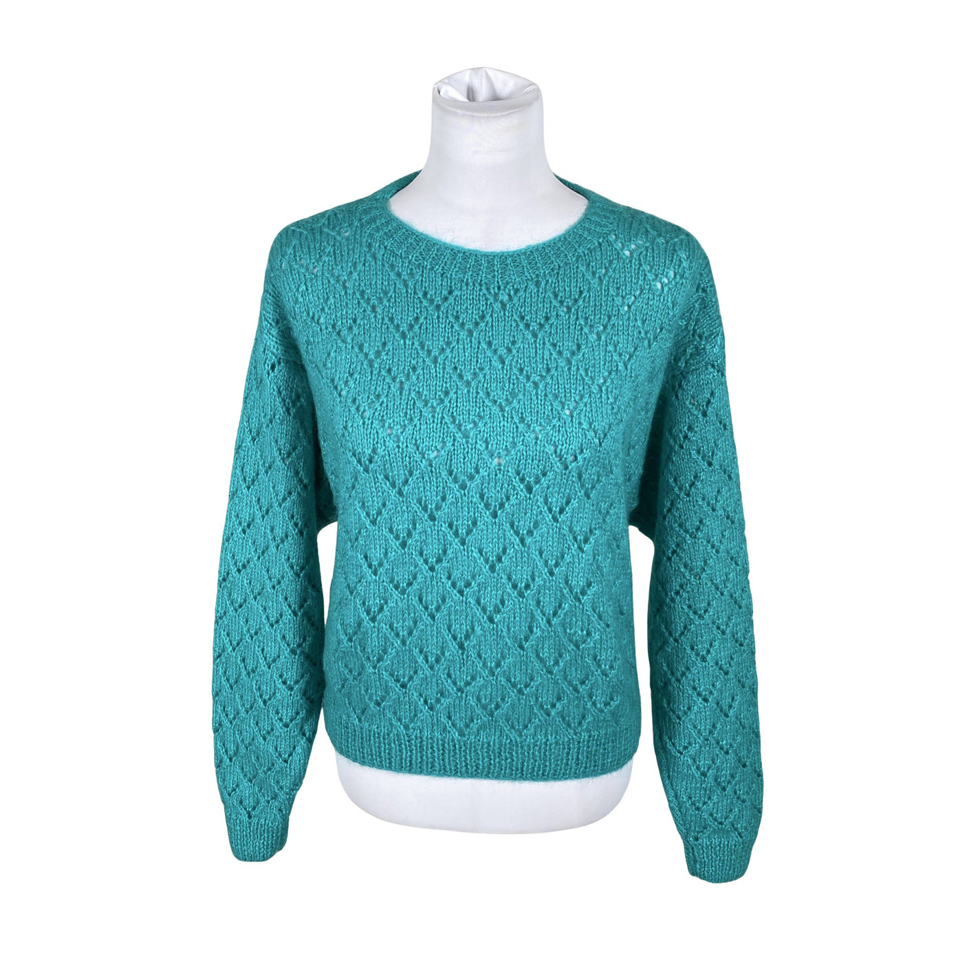 Unisex Handmade - Sweater, size 38 - Turquoise (1)
