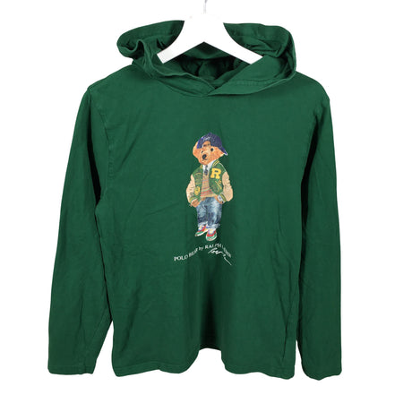 Unisex Polo Ralph Lauren - Hoodie, size 164 - 170 - Green ()