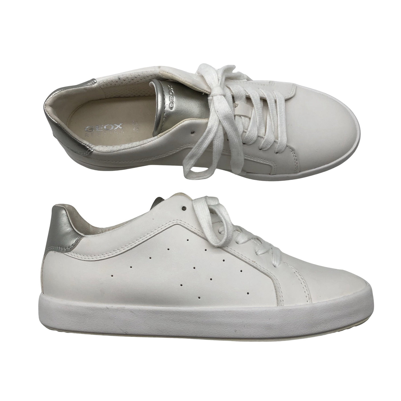 Unisex Geox - Casual sneakers, size 39 - White (1)