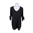 Unisex Mandy F - Tricot tunic, size 40 - Black ()