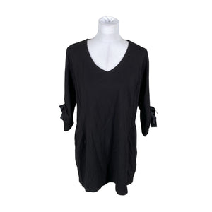 Unisex Mandy F - Tricot tunic, size 40 - Black (1)