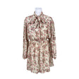 Unisex Vicolo - Schiffon dress, size 38 - Beige ()