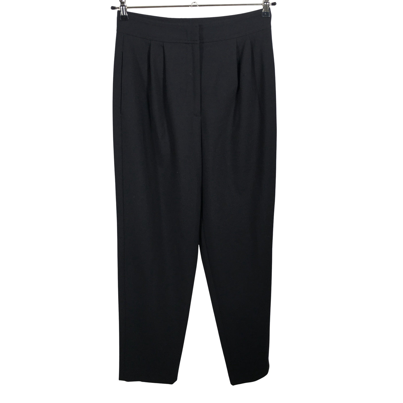 Unisex Massimo Dutti - Straight leg trousers, size 38 - Black (1)