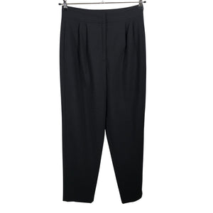 Unisex Massimo Dutti - Straight leg trousers, size 38 - Black (1)