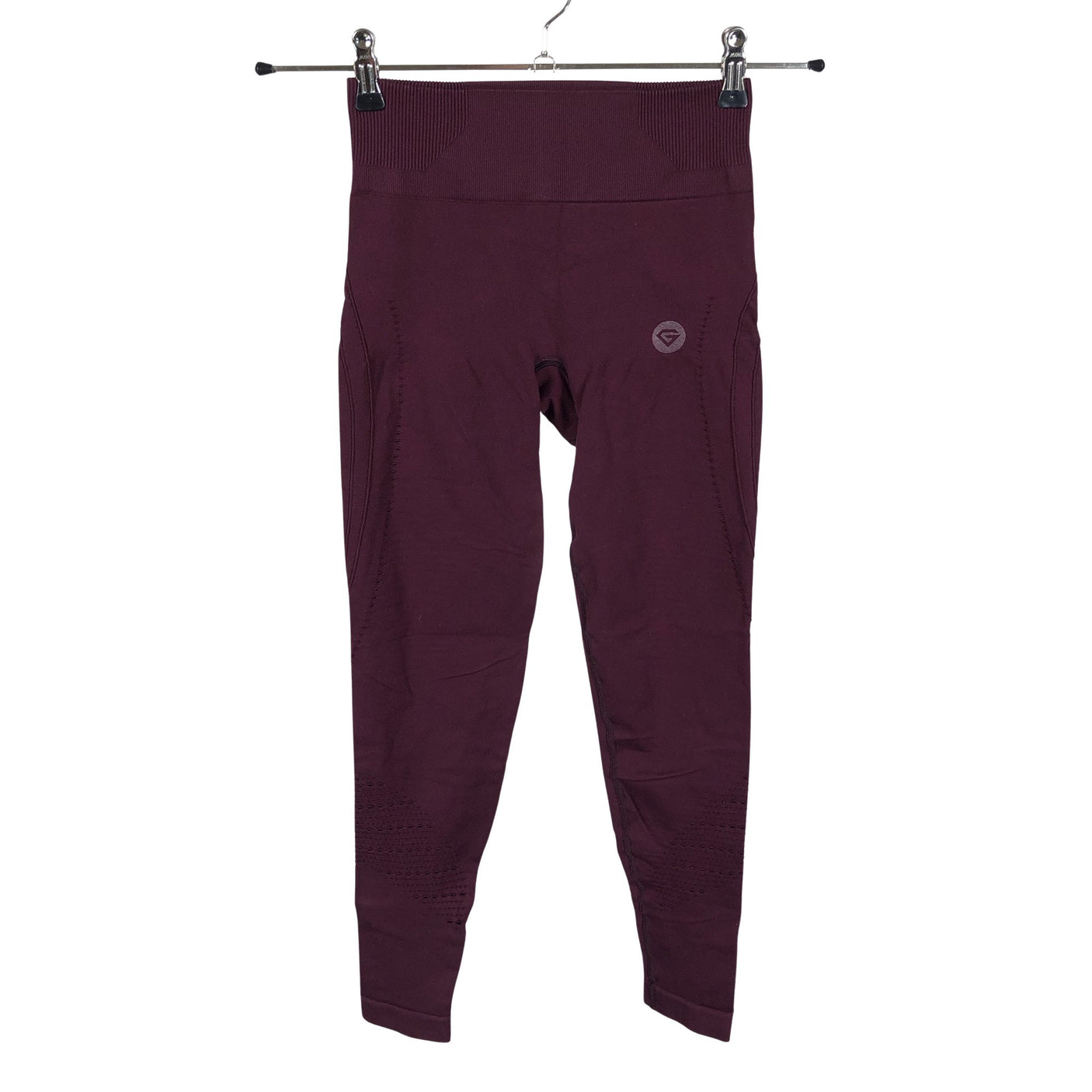 Unisex Gym Glamour - Sports tights, size W24 - Wine red (1)