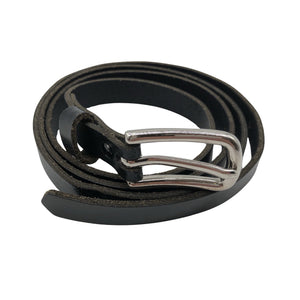 Unisex Finna Collection - Leather belt, size Ei kokoa - Black (1)