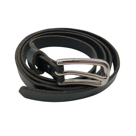 Unisex Finna Collection - Leather belt, size Ei kokoa - Black ()