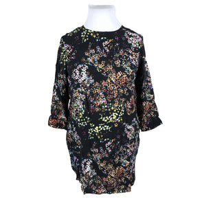 Unisex & Other Stories - Schiffon dress, size 42 - Black (1)