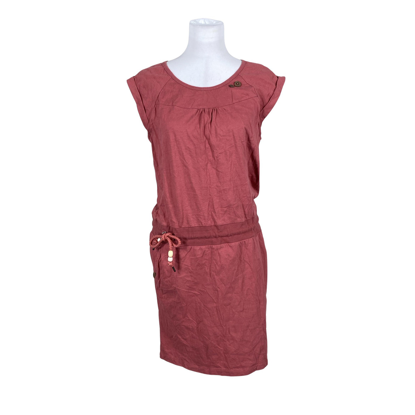 Unisex Ragwear - Tricot dress, size 40 - Pink (1)