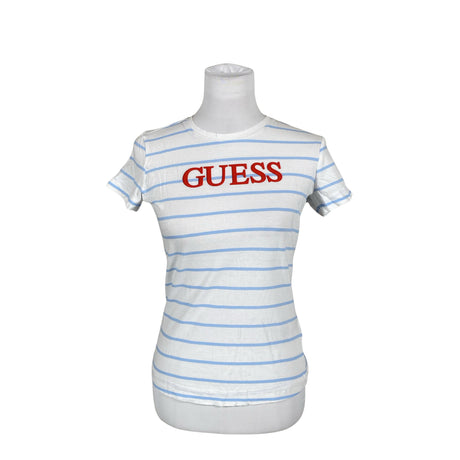 Unisex Guess - T-shirt, size 38 - White ()