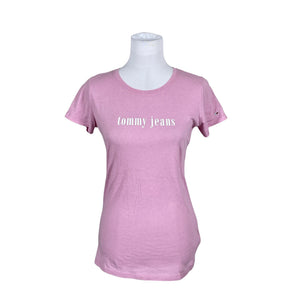 Unisex Tommy Jeans (Tommy Hilfiger) - T-shirt, size 38 - Pink (1)