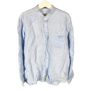 Unisex Massimo Dutti - Collared shirt, size 140 - 146 - Light blue (1)